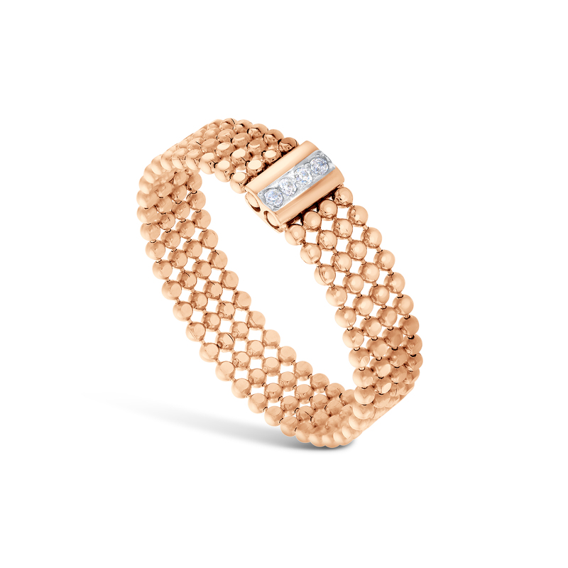 Золотое кольцо с фианитами