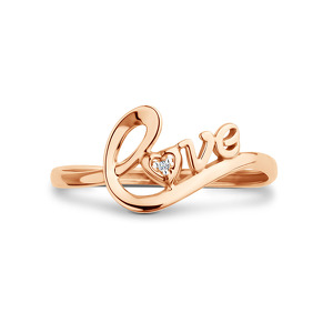 Золотое кольцо с фианитом