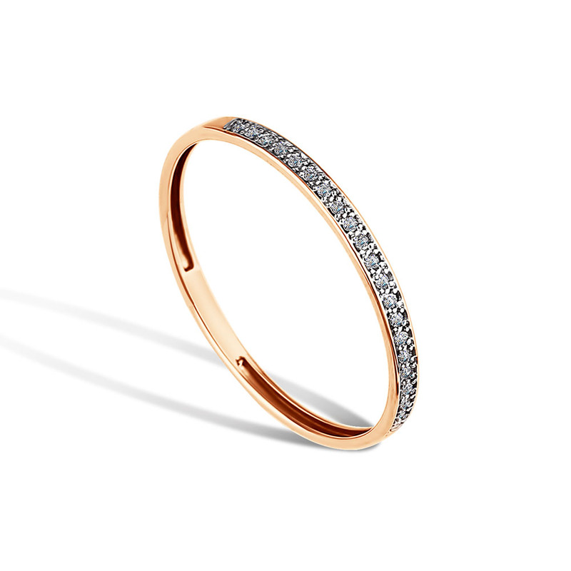 Золотое кольцо с бриллиантами