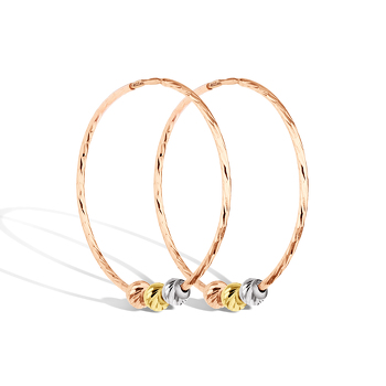 Золотые серьги-конго «Дорика»