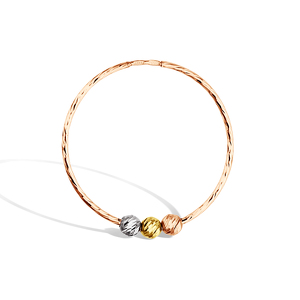 Золотые серьги-конго «Дорика»