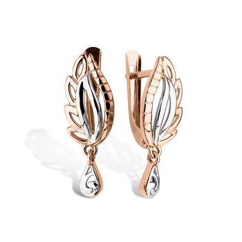 Золотые серьги