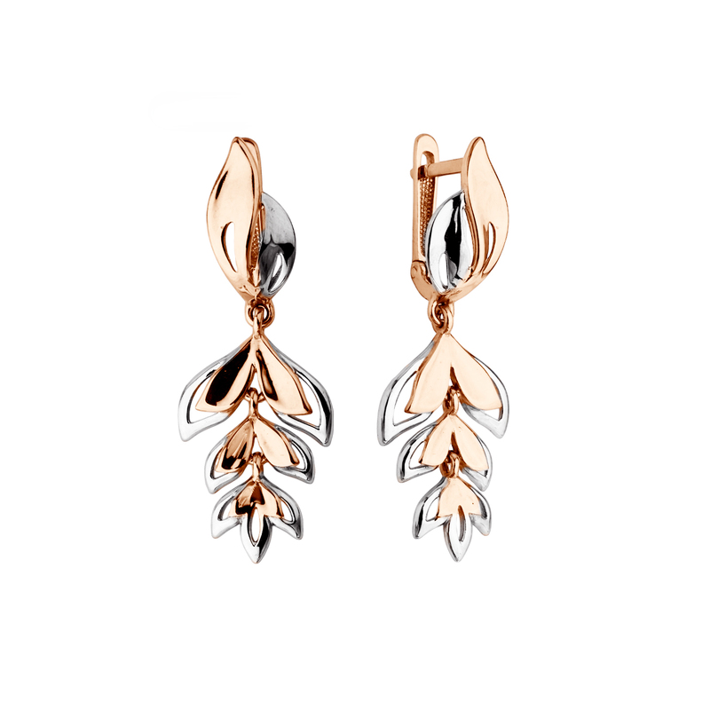 Золотые серьги