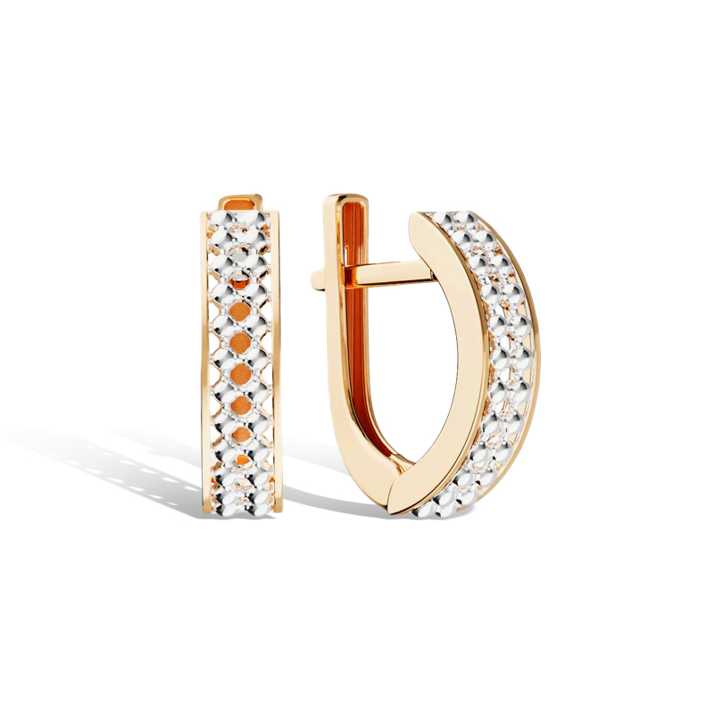 Золотые серьги