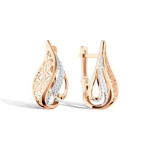 Золотые серьги