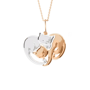 Золотая подвеска «Мур»