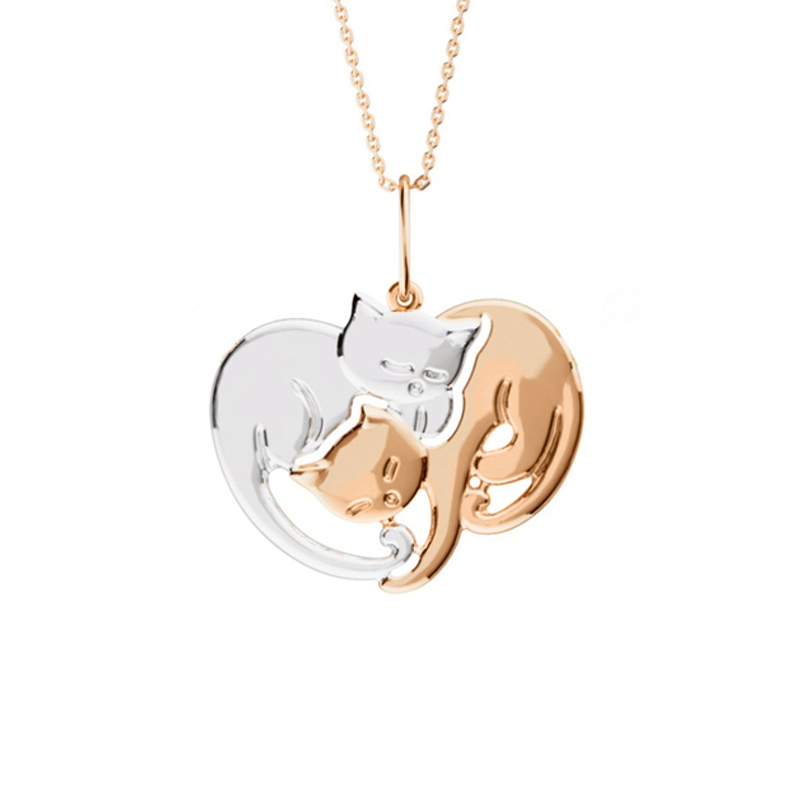 Золотая подвеска «Мур»