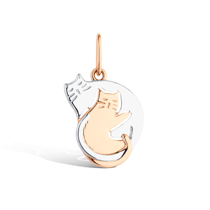 Золотая подвеска «Мур»