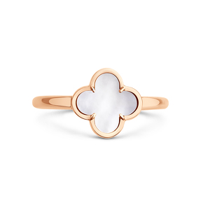 Золотое кольцо с перламутром