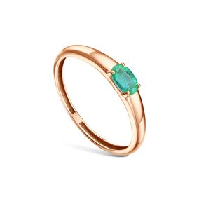 Золотое кольцо с изумрудом