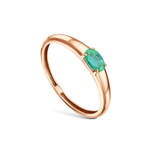 Золотое кольцо с изумрудом