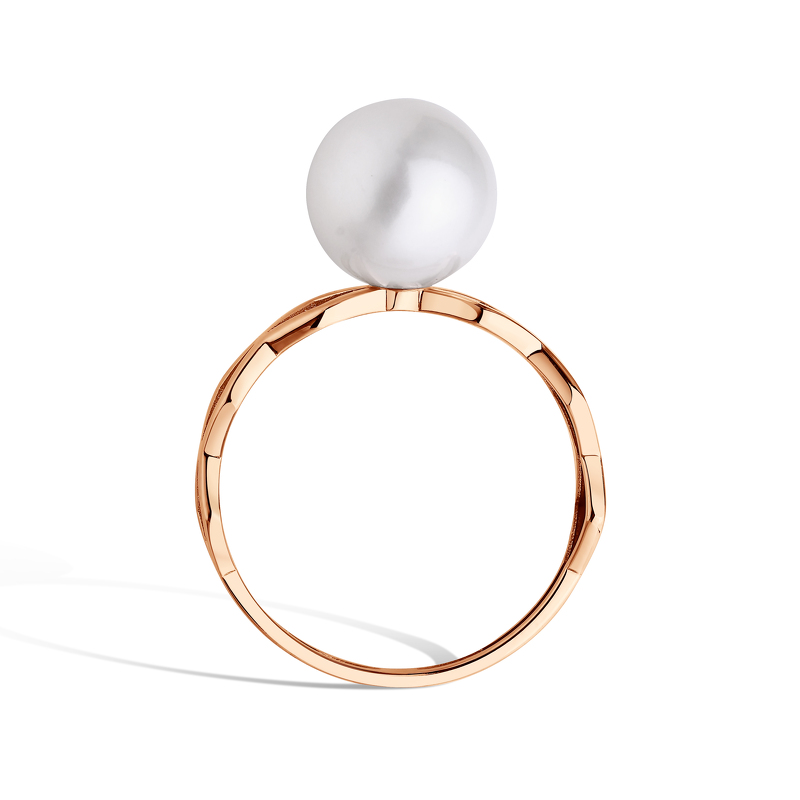 Золотое кольцо с жемчугом