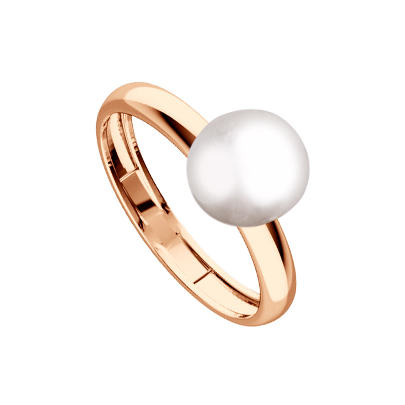Золотое кольцо с жемчугом
