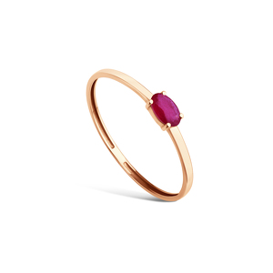 Золотое кольцо с рубином