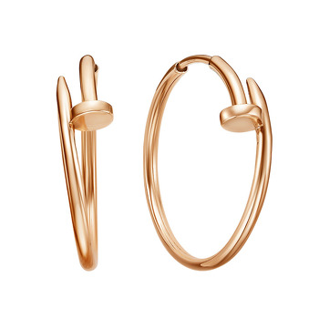 Золотые серьги