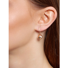 Золотые серьги «Золотая Орбита»