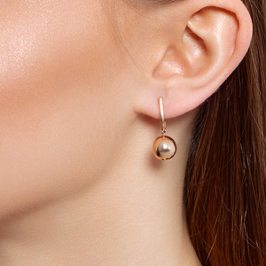 Золотые серьги «Золотая Орбита»