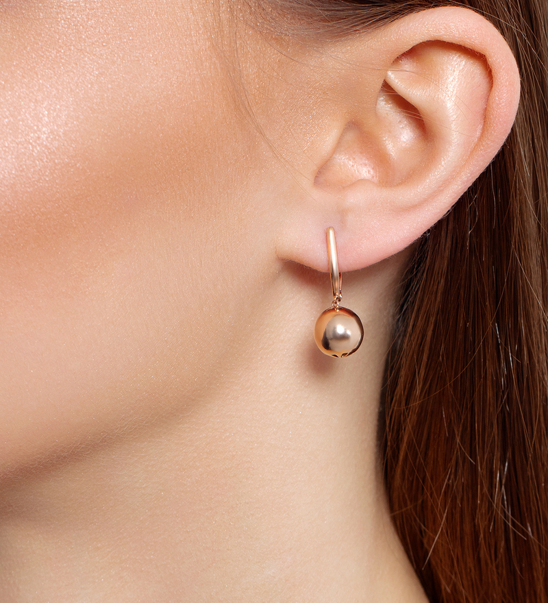 Золотые серьги «Золотая Орбита»