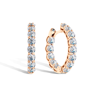 Золотые серьги с фианитами