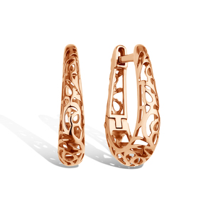 Золотые серьги «Версаль»