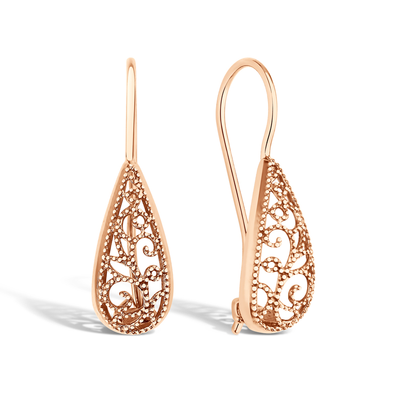 Золотые серьги