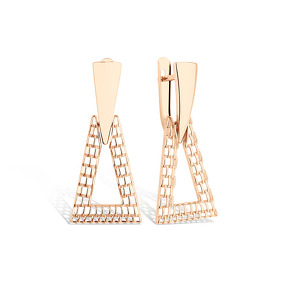 Золотые серьги