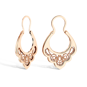 Золотые серьги «Сударушка»