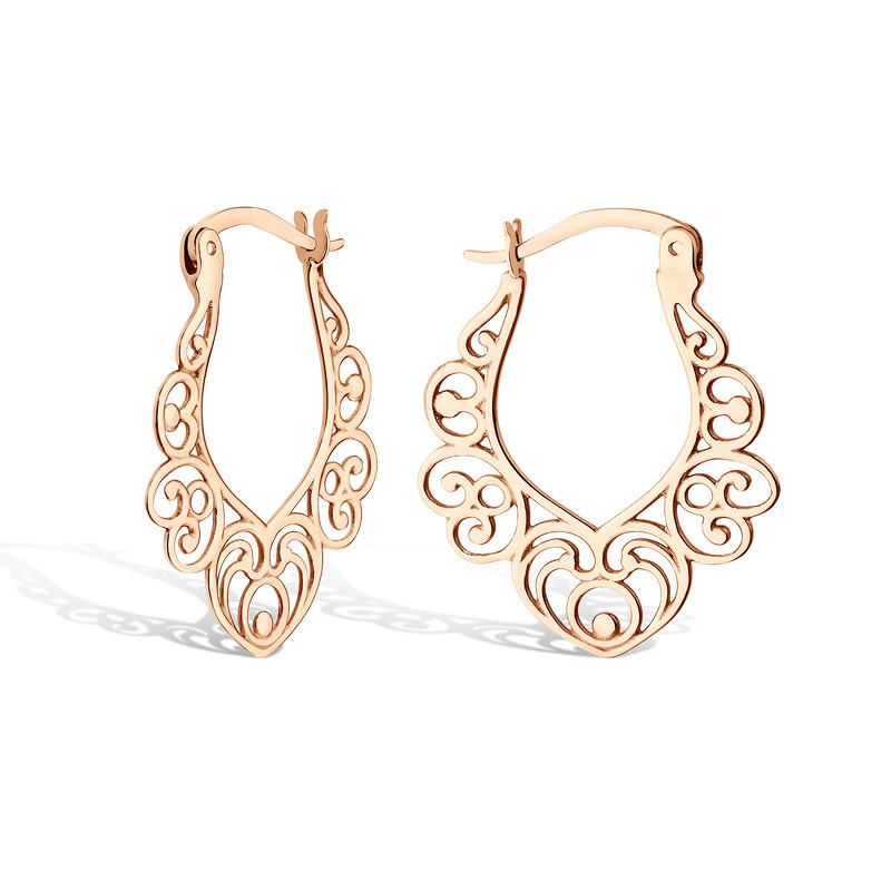 Золотые серьги «Сударушка»