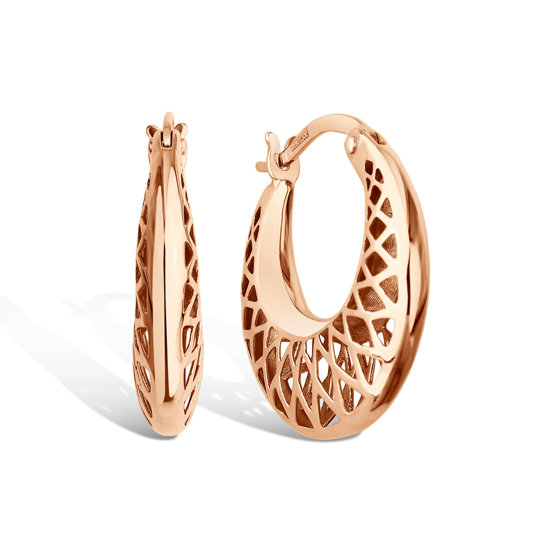 Золотые серьги «Сударушка»