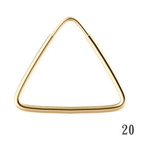 Золотые серьги-конго