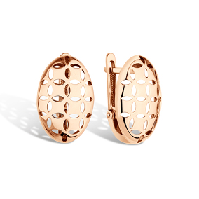 Золотые серьги «Версаль»