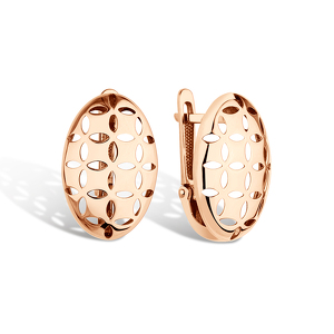 Золотые серьги «Версаль»