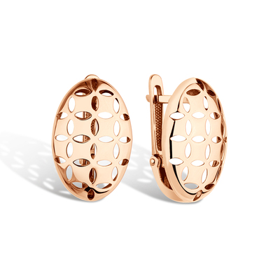 Золотые серьги «Версаль»