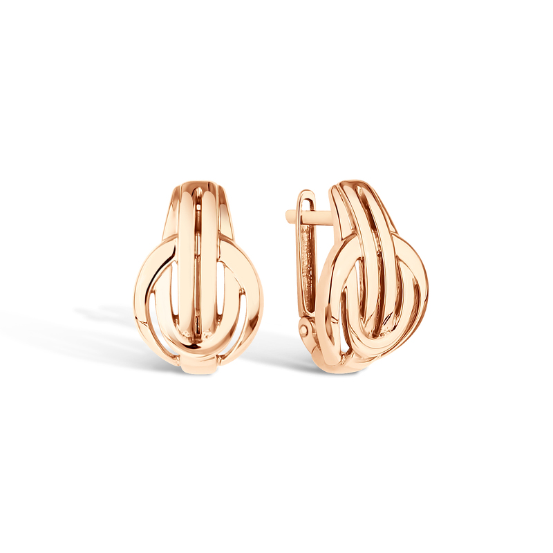 Золотые серьги