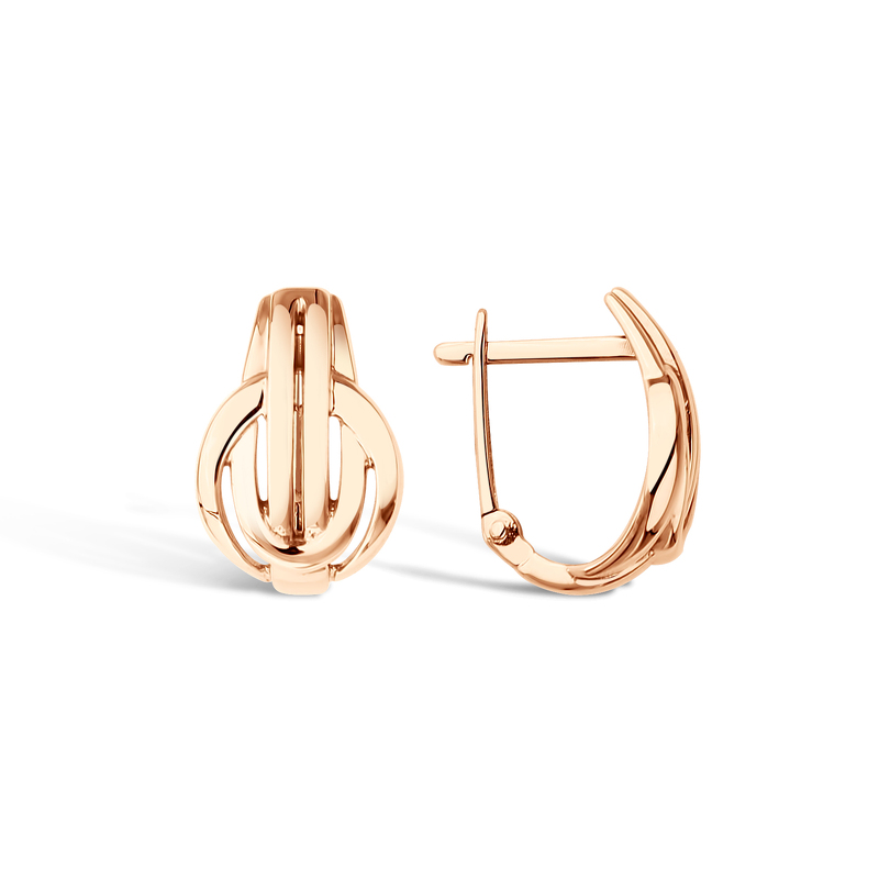 Золотые серьги