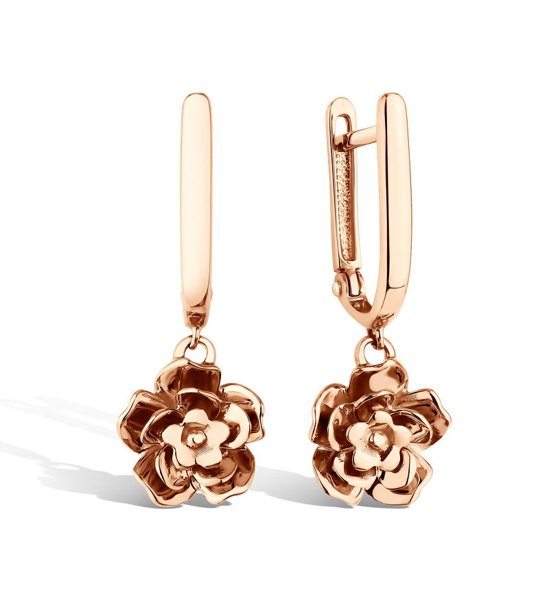 Золотые серьги