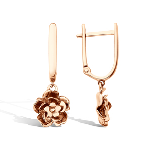 Золотые серьги