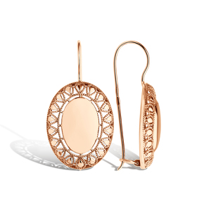 Золотые серьги