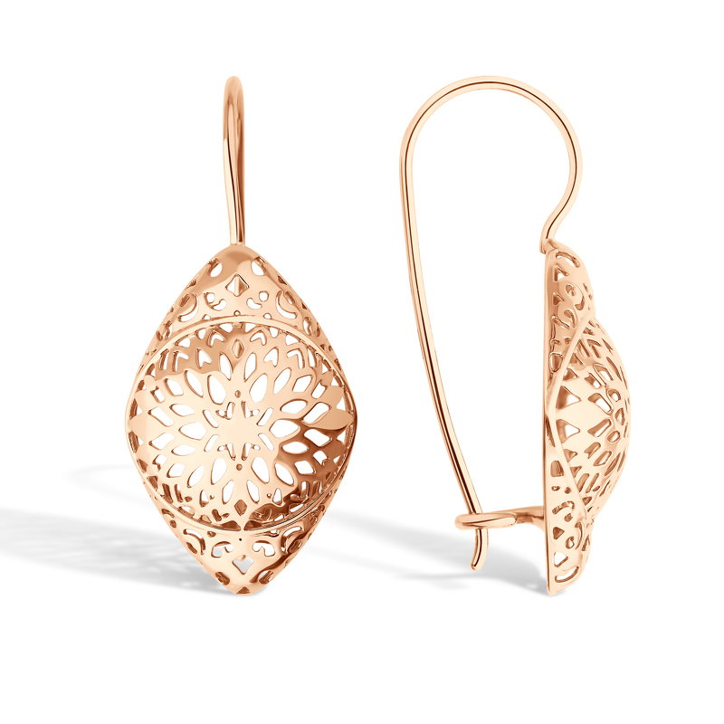 Золотые серьги