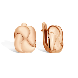 Золотые серьги «Стихия»