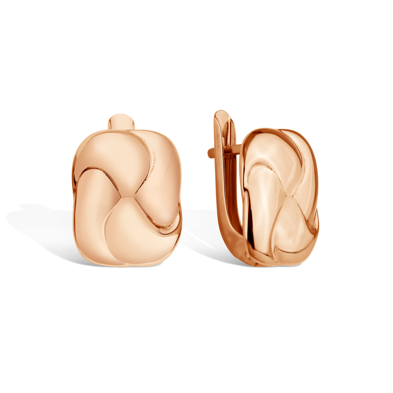 Золотые серьги «Стихия»