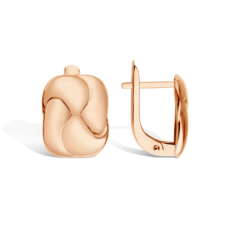 Золотые серьги «Стихия»