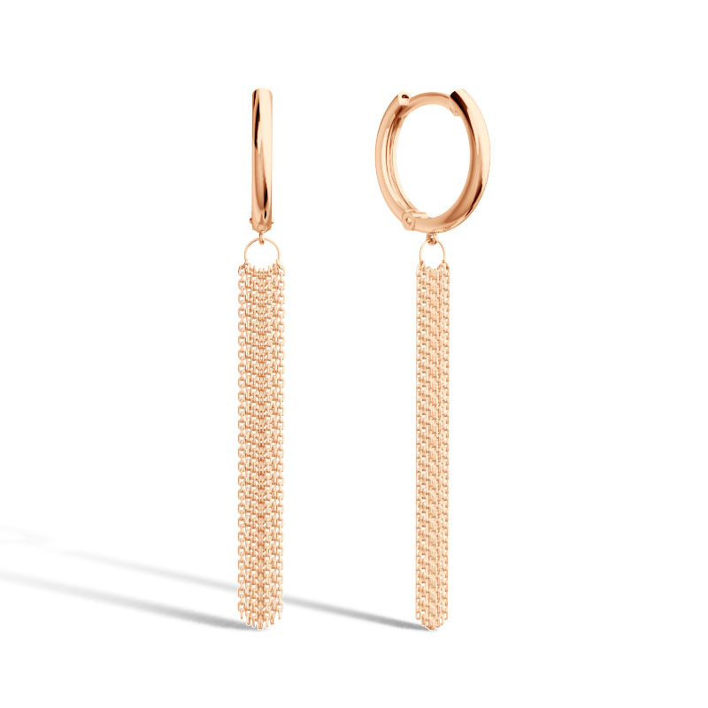 Золотые серьги