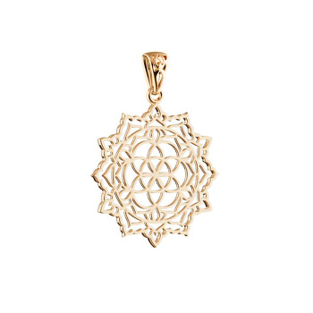 Золотая подвеска