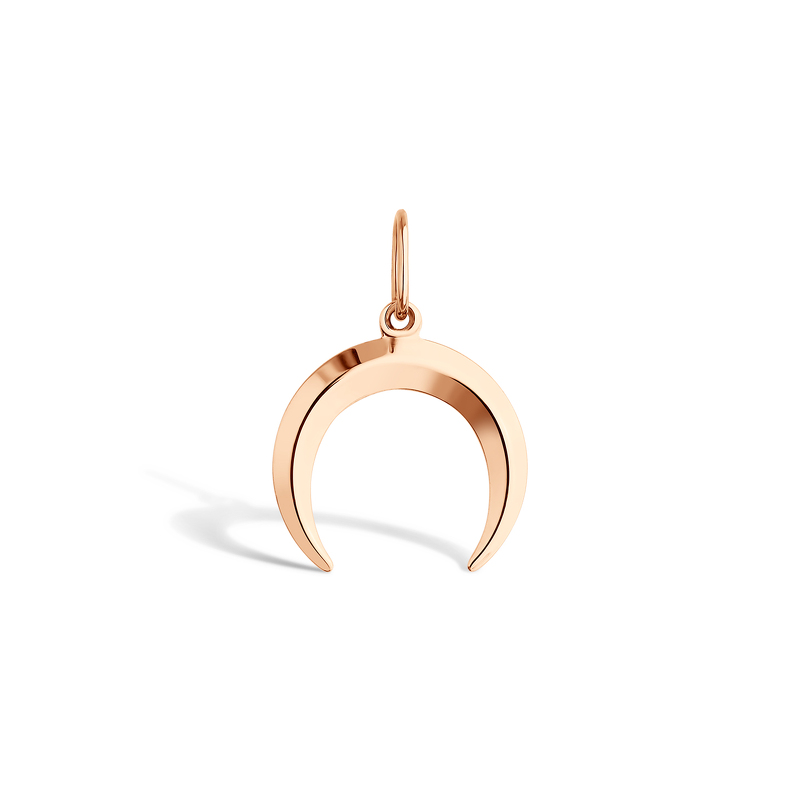 Подвеска из красного золота «Лунница»