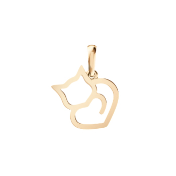 Золотая подвеска «Мур»