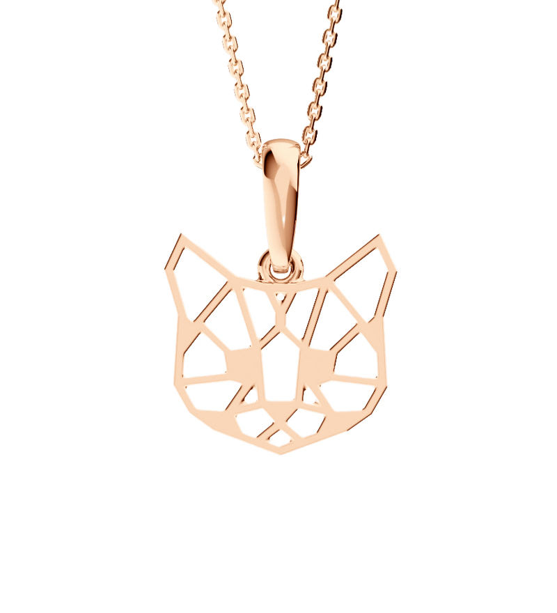 Золотая подвеска «Мур»