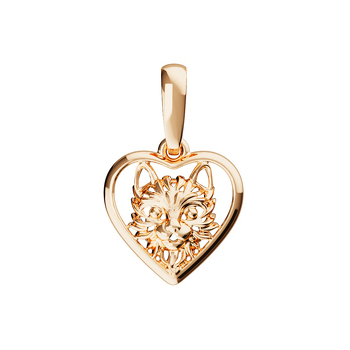 Золотая подвеска «Мур»