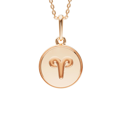 Золотая подвеска «Овен»