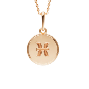 Золотая подвеска «Рыбы»